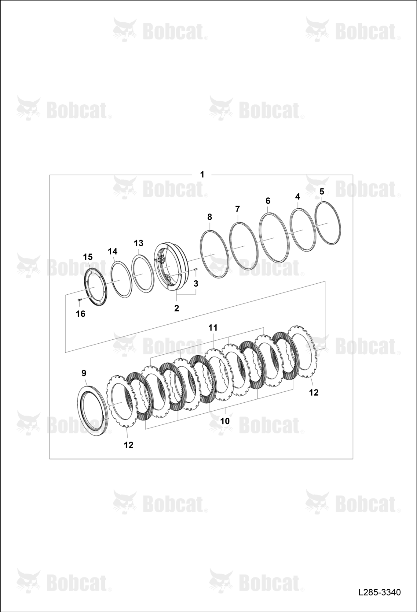 Brake (Front Axle) (LSD)