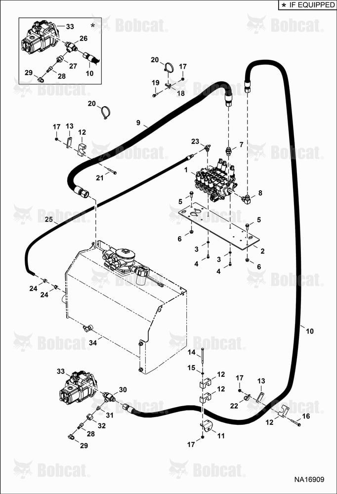 Hydraulic Circuitry (Control Valve) (Main)
