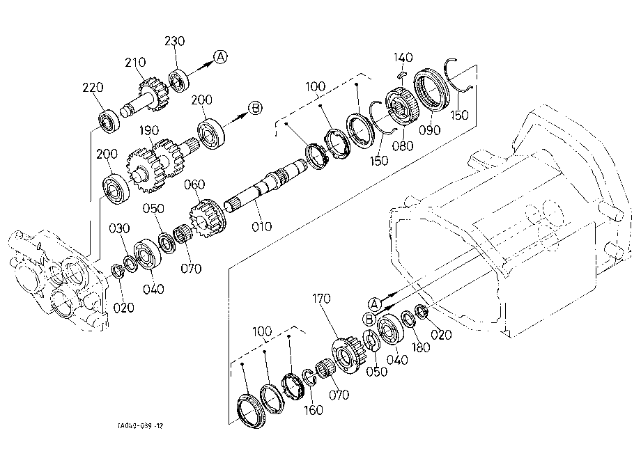 Shuttle Shaft [Manual T/M Type]