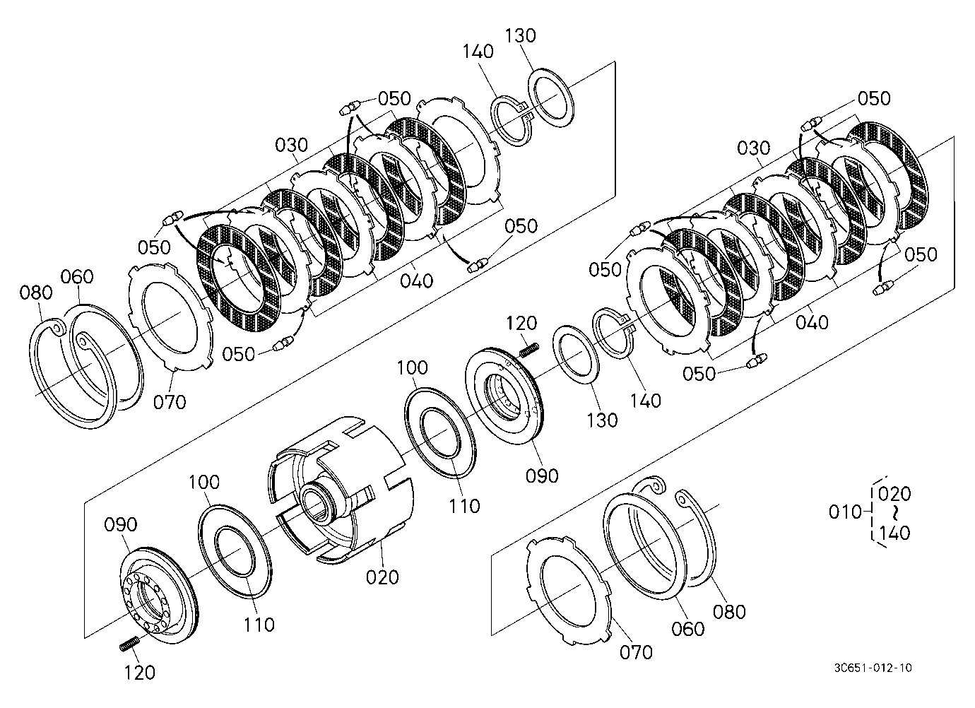 Clutch Pack (Shuttle) [Component Parts]
