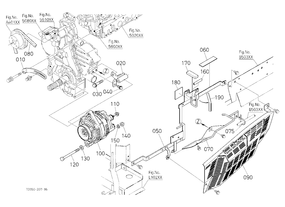 Heater Kit (Alternator) [A] [Option]