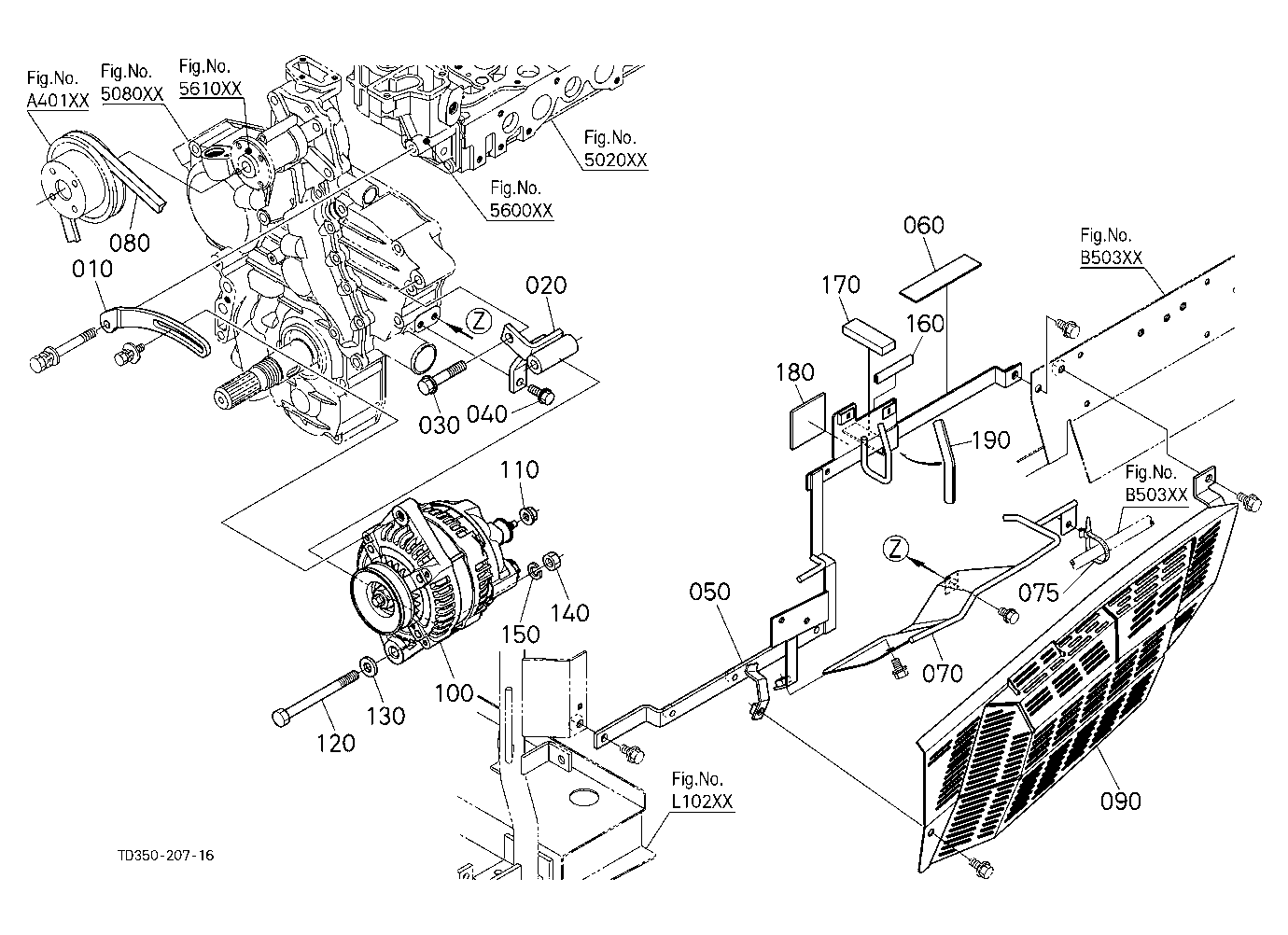 Heater Kit (Alternator) [A] [Option]