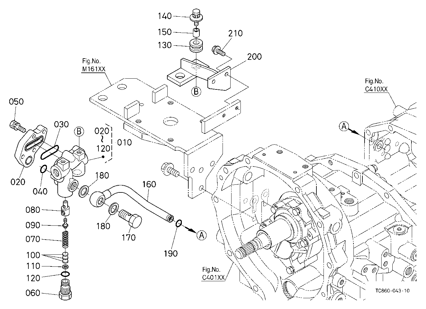 Hydraulic Outlet Block
