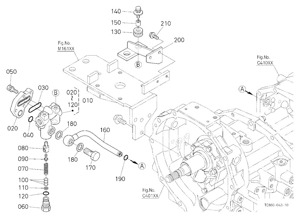 Hydraulic Outlet Block