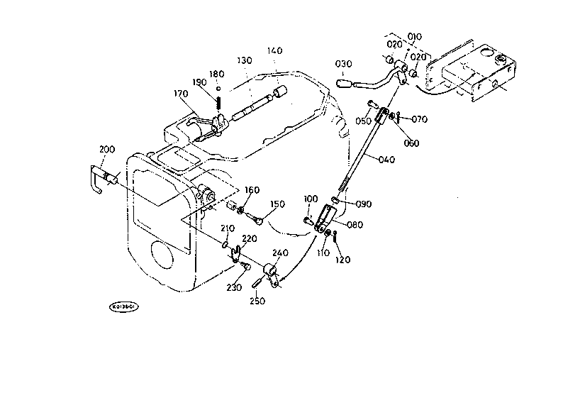 Creep Gear Shift Lever