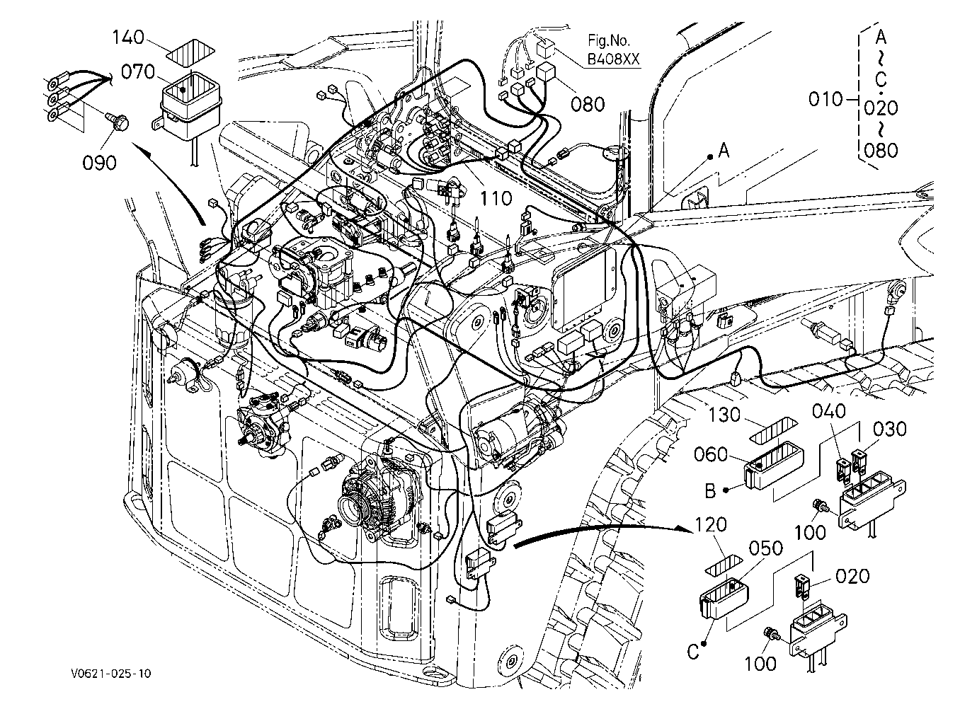 Wire Harness(Engine)[Except High Flow[Hydraulic Hi