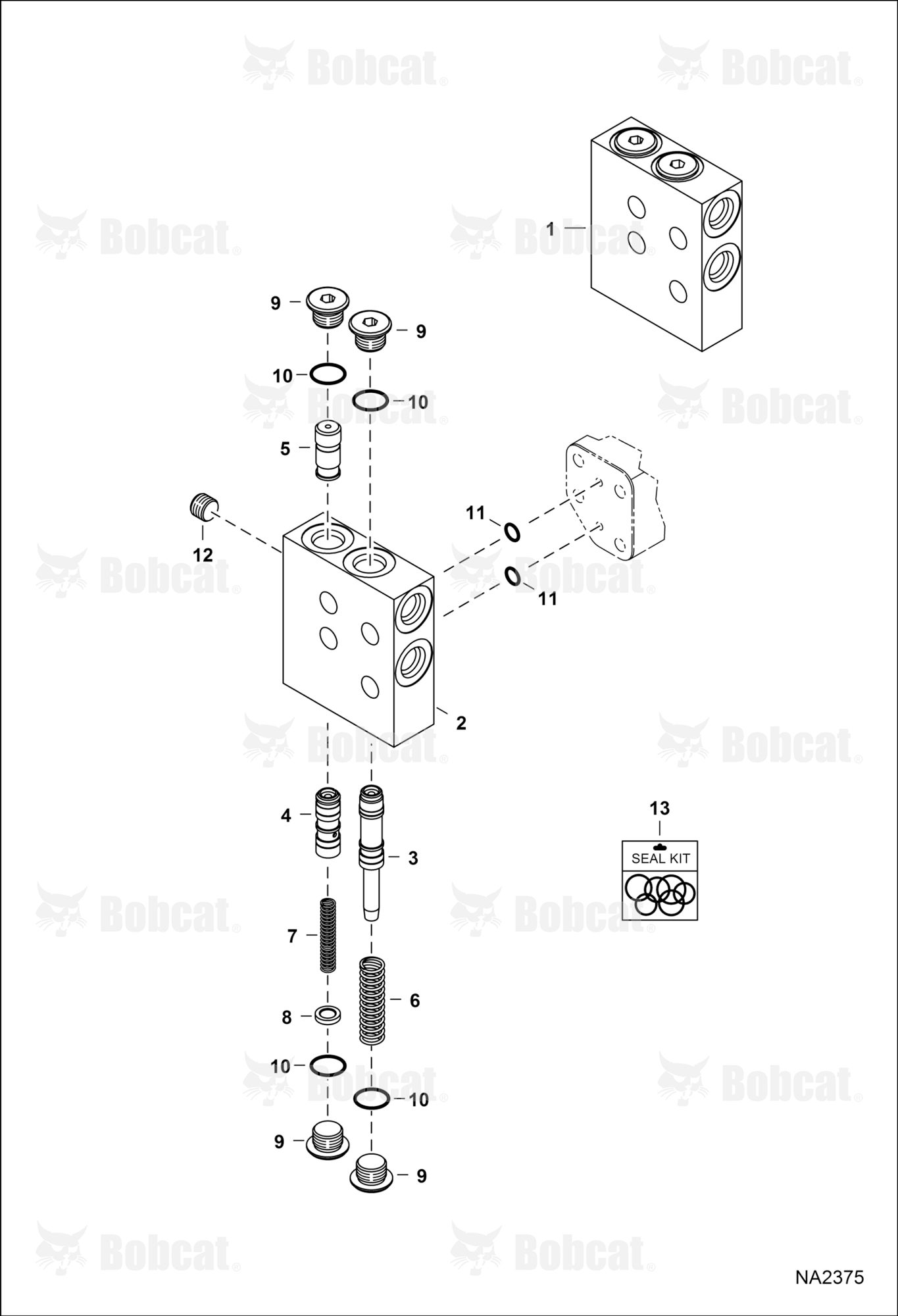 Slew Motor (Counter Balance Valve)