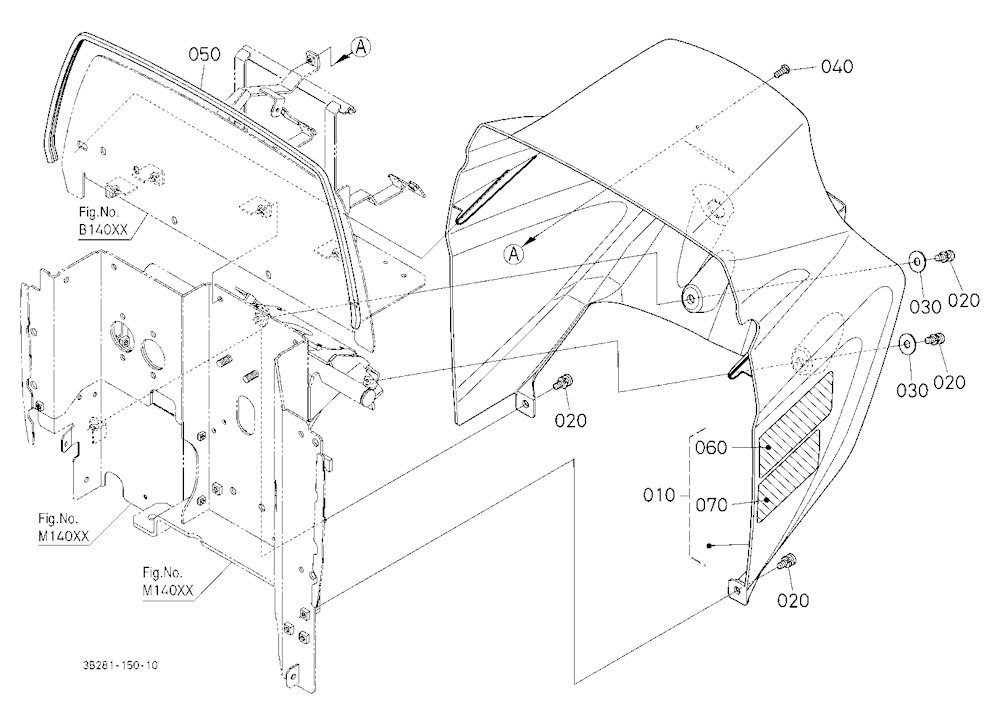 Hood (Bonnet) Rear [A]