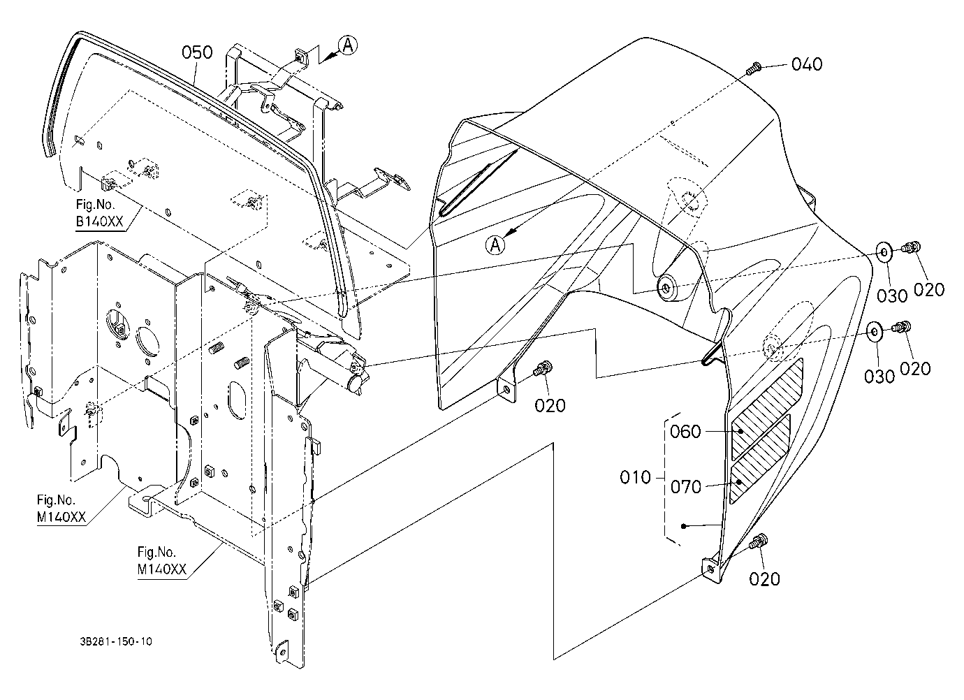 Hood (Bonnet) Rear [A]