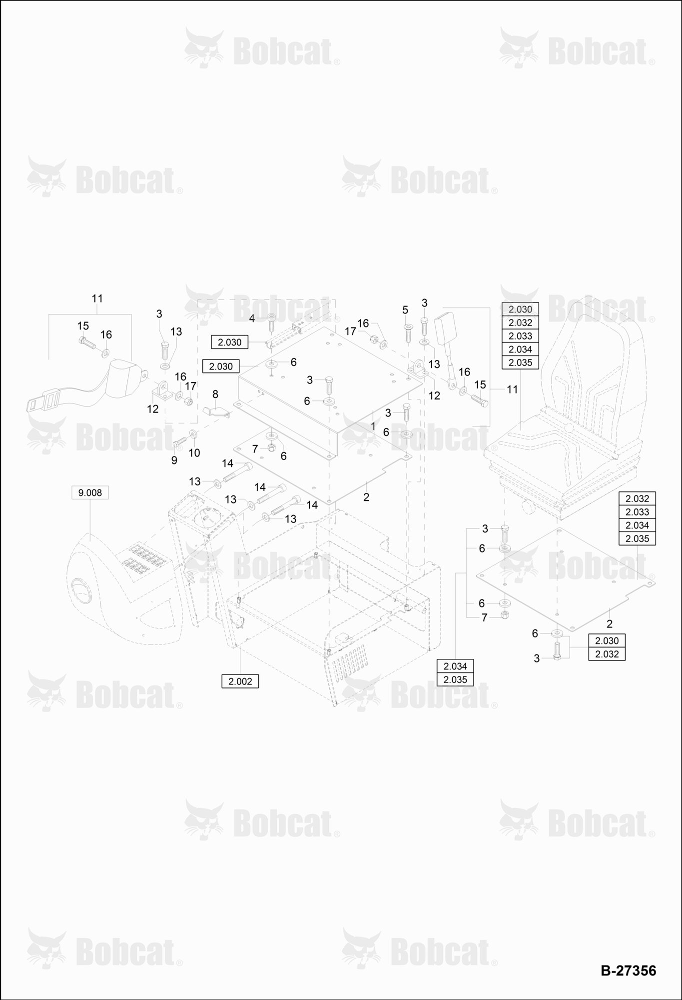 Seat Console  120000A96 - 120000A2841