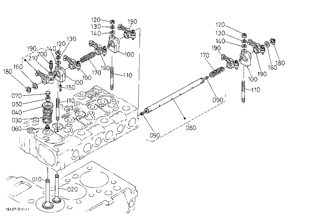 Valve And Rocker Arm