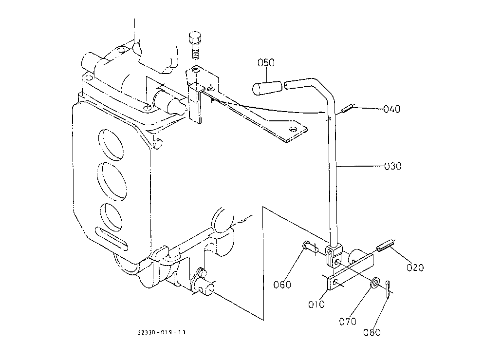 Front Wheel Drive Lever