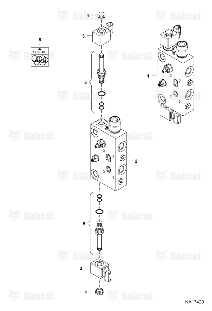 Boom Suspension (Valve Assembly) (Model R930051445 / BP13203_0A)