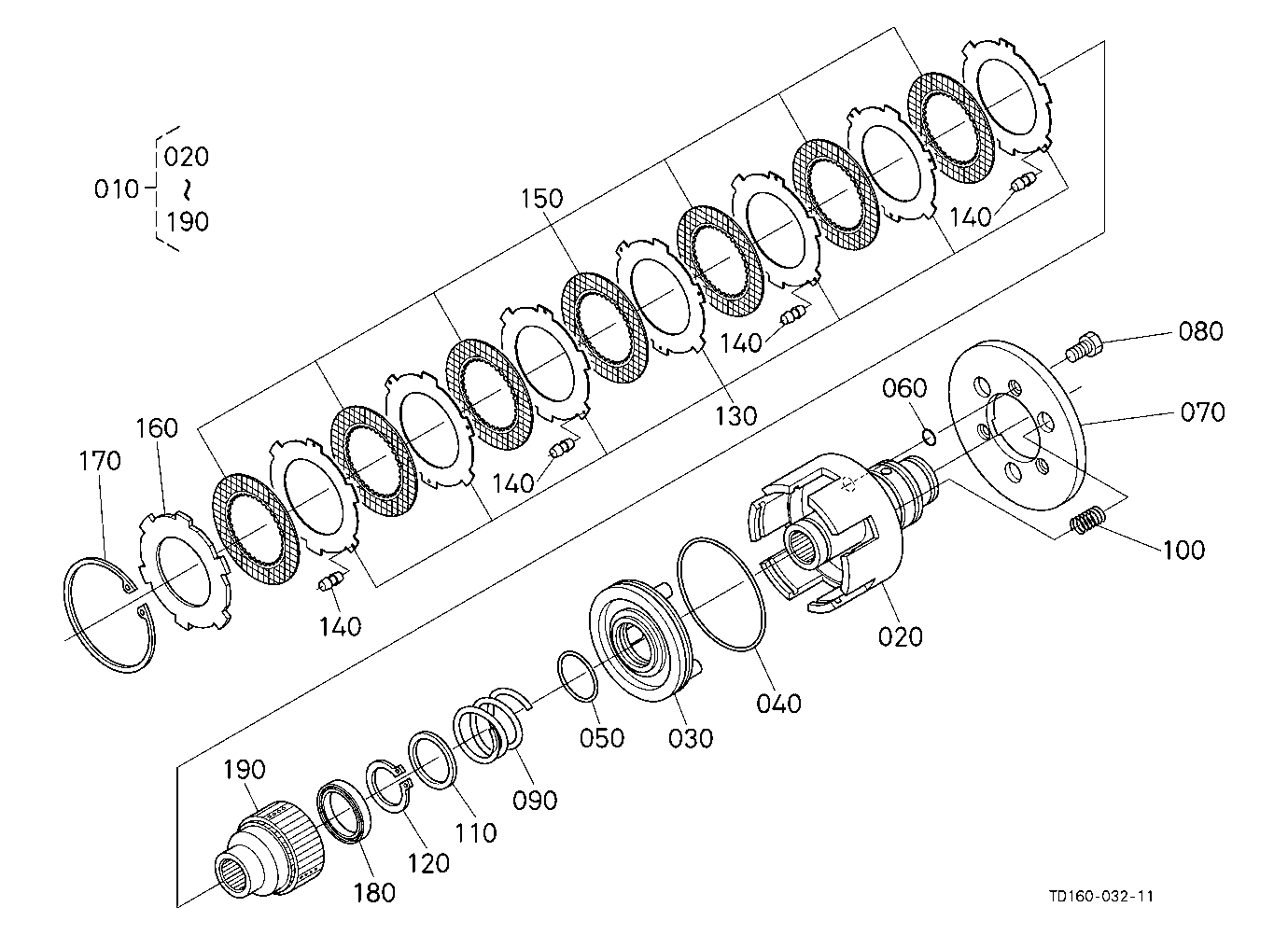 Pto Clutch [Component Parts]