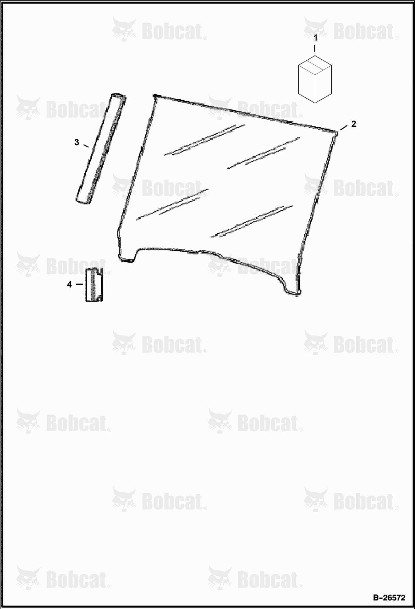 Windshield Kit (One Piece Windshield)