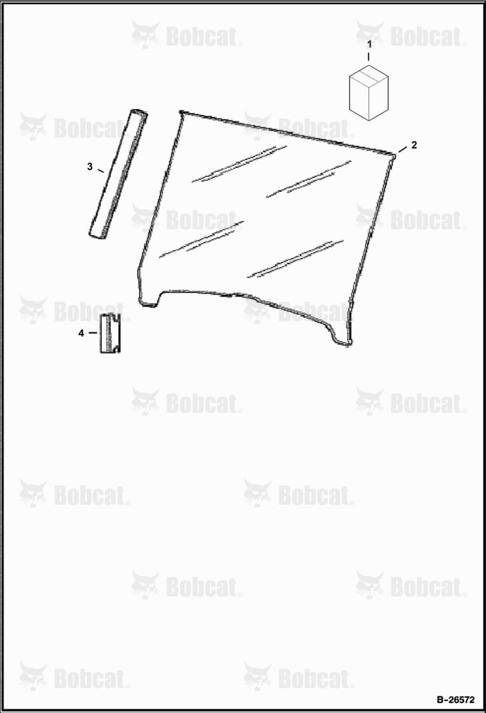 Windshield Kit (One Piece Windshield)