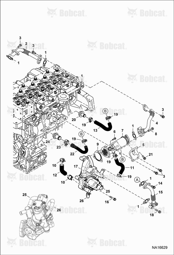 Exhaust Gas Recirculation (Tube Type Cooler)
