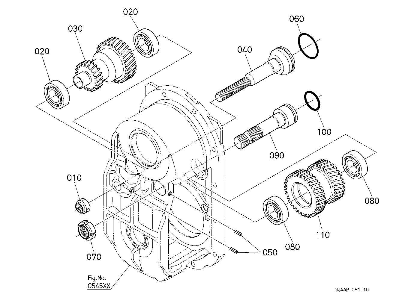 Pto Shaft Housing Inner (Gear)
