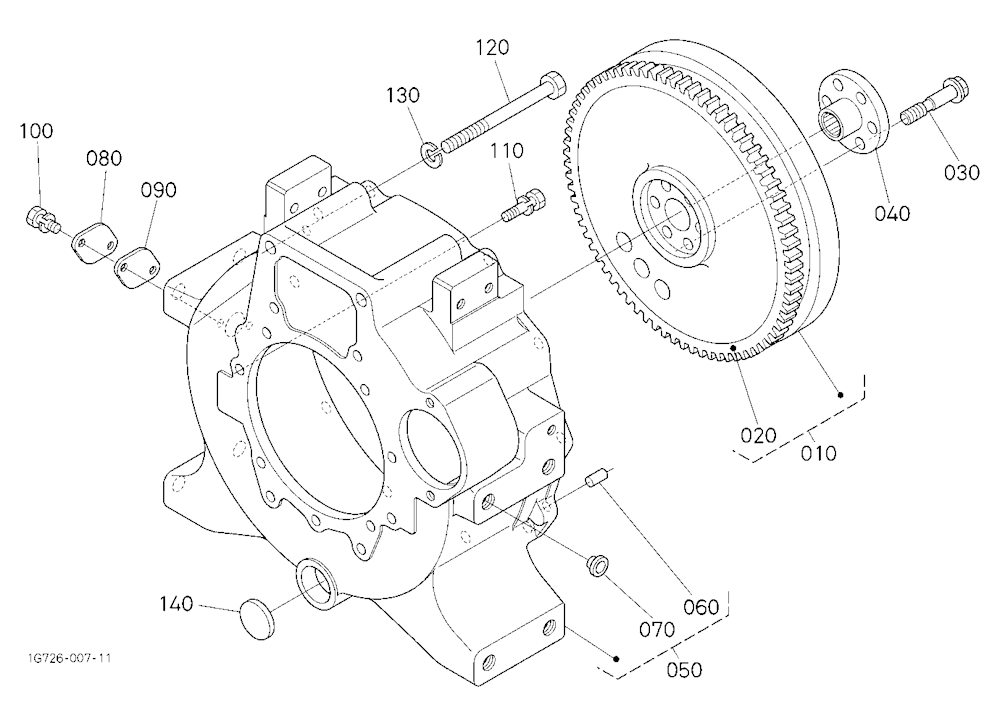 Flywheel [D1703-M-E2-Gst1]