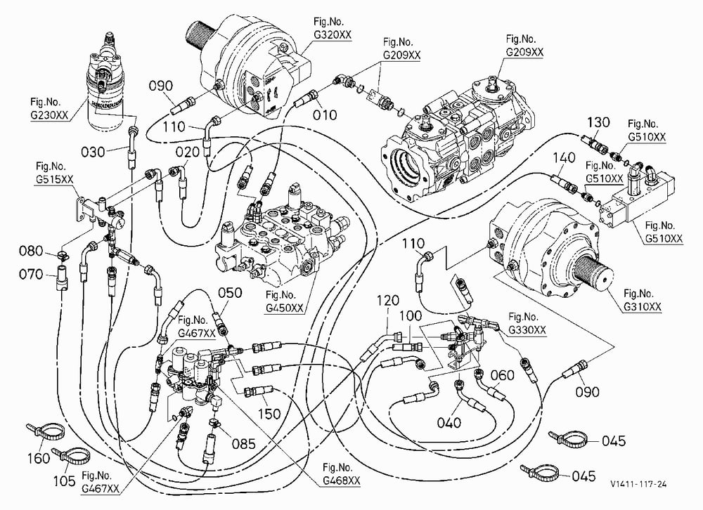 OIL PIPING (RETURN) [EXCEPT HIGH FLOW]