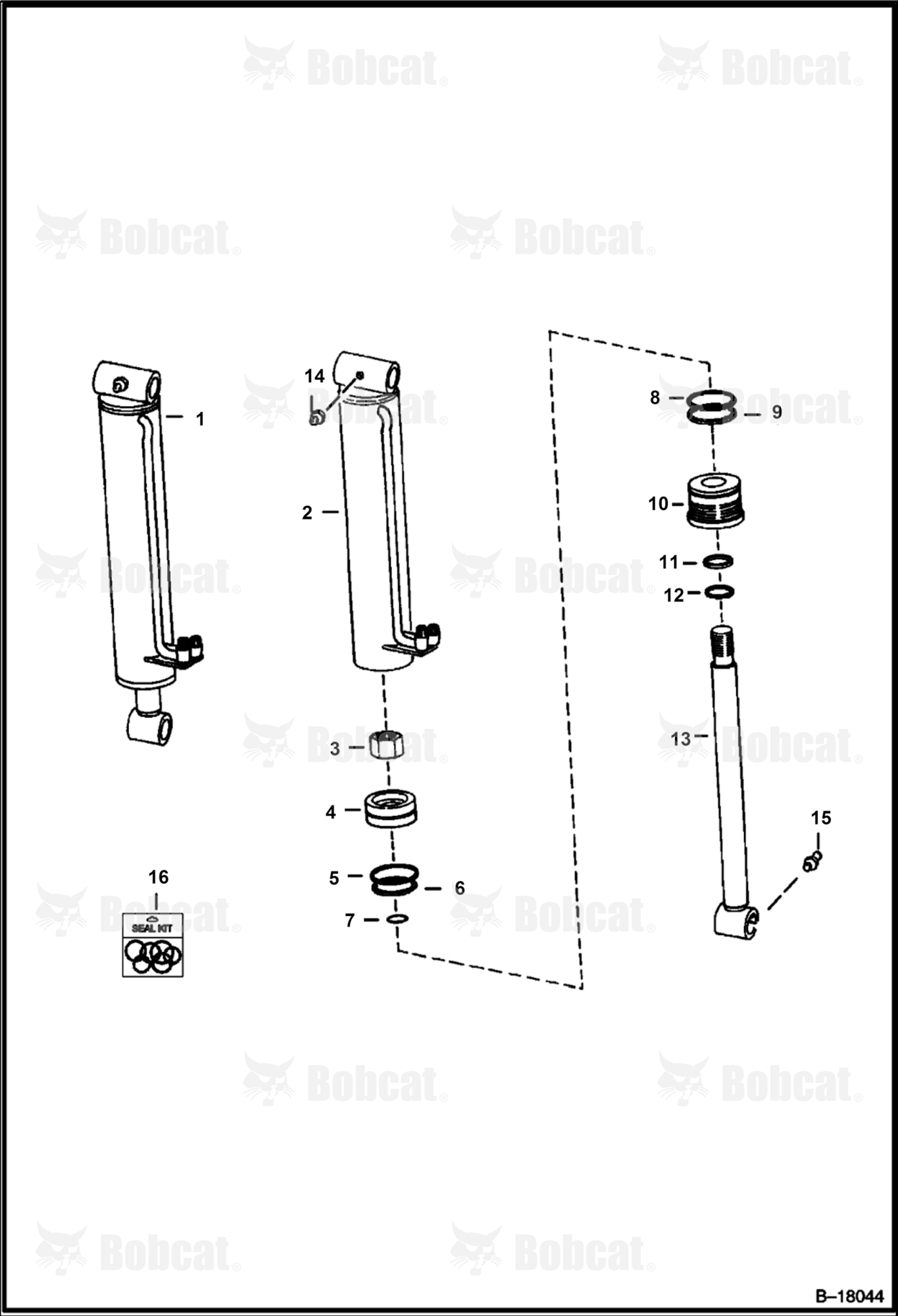 Tilt Cylinder  4999M11001 - 4999M11999