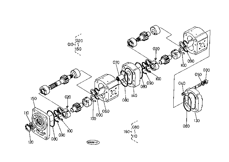 Hydraulic Pump (Section Parts)
