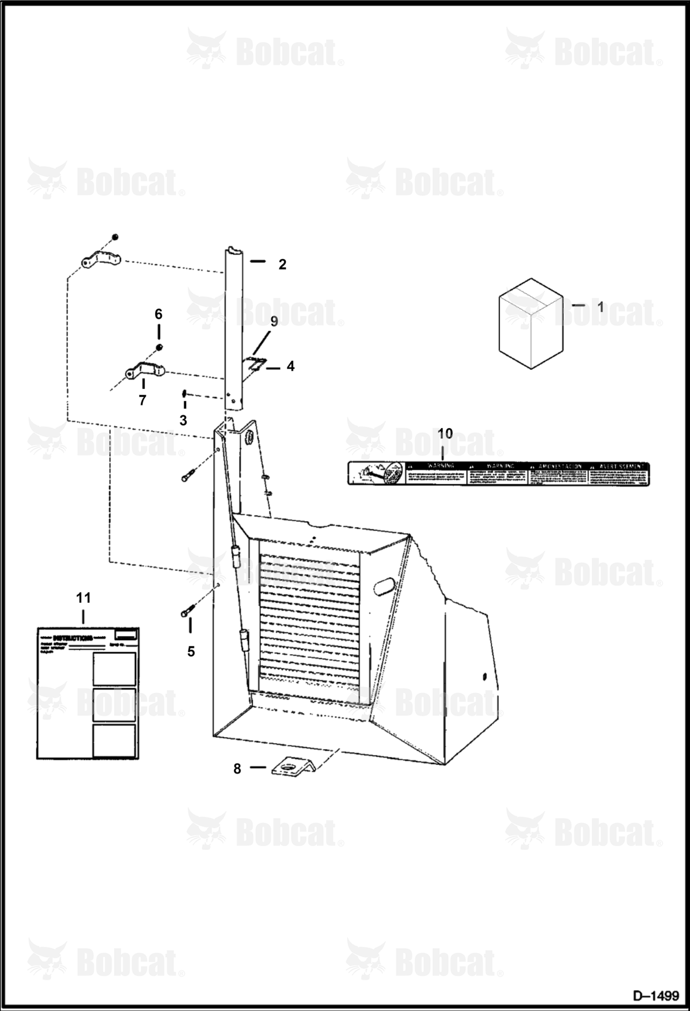 Lift Arm Stop & Hitch