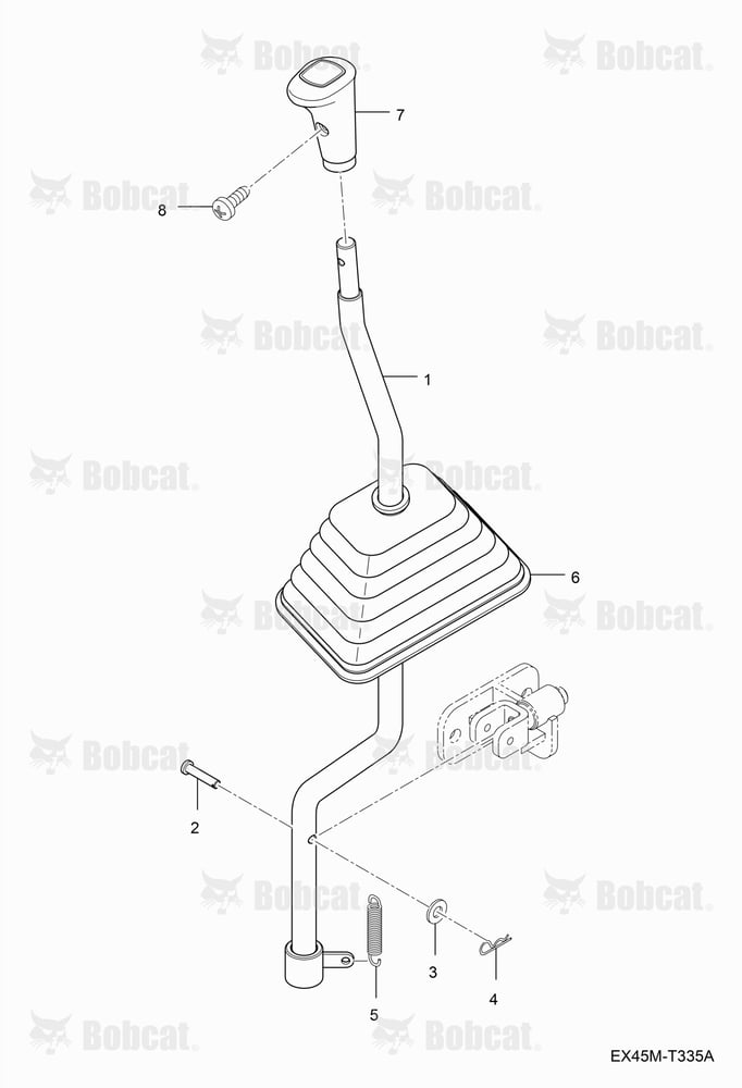 Main Shift Lever Group