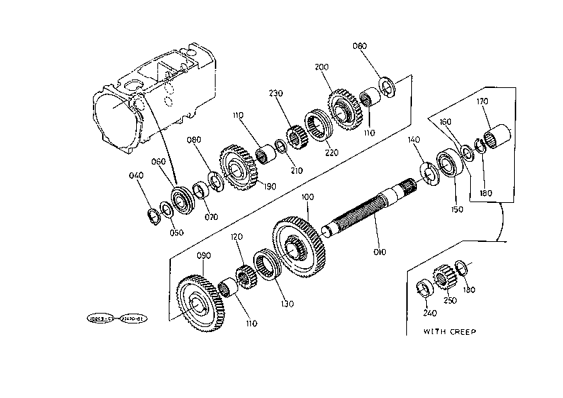 Countershaft 1 [Constant Mesh]