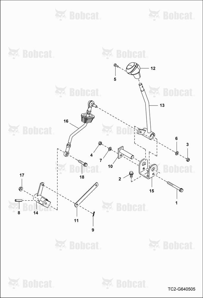 Range Shift Lever Group