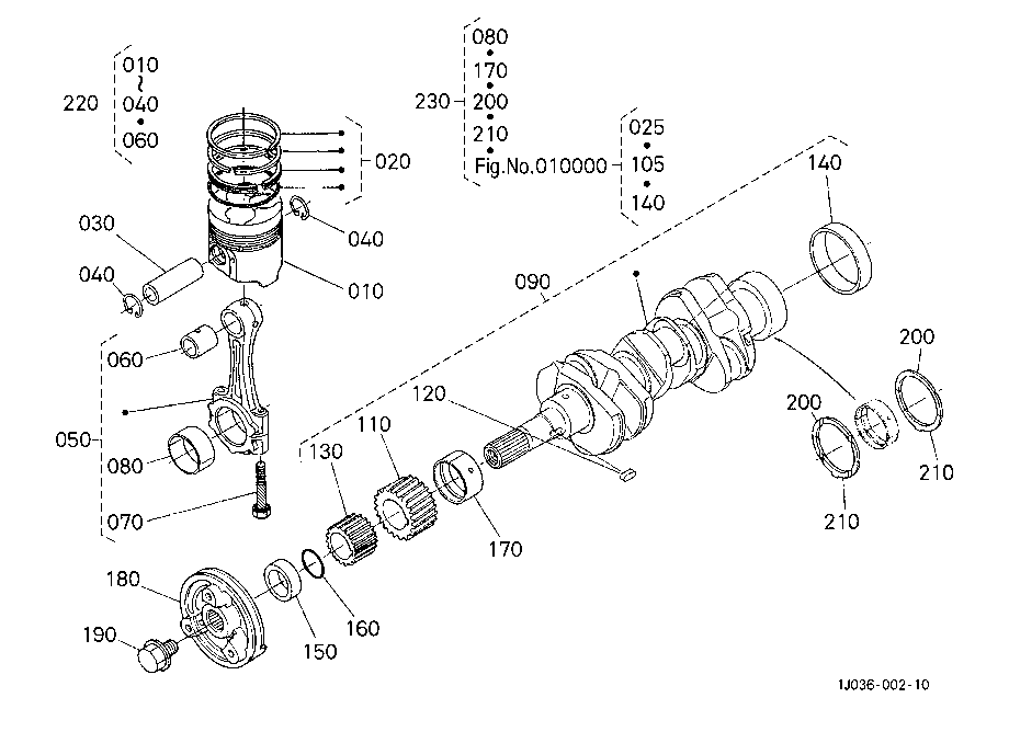 Piston And Crankshaft