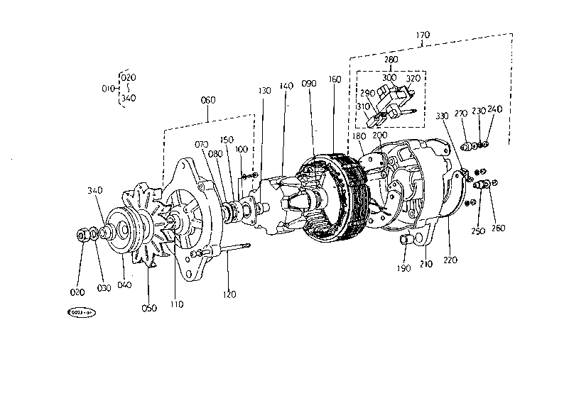 Dynamo [Component Parts](Not For Reman Unit)