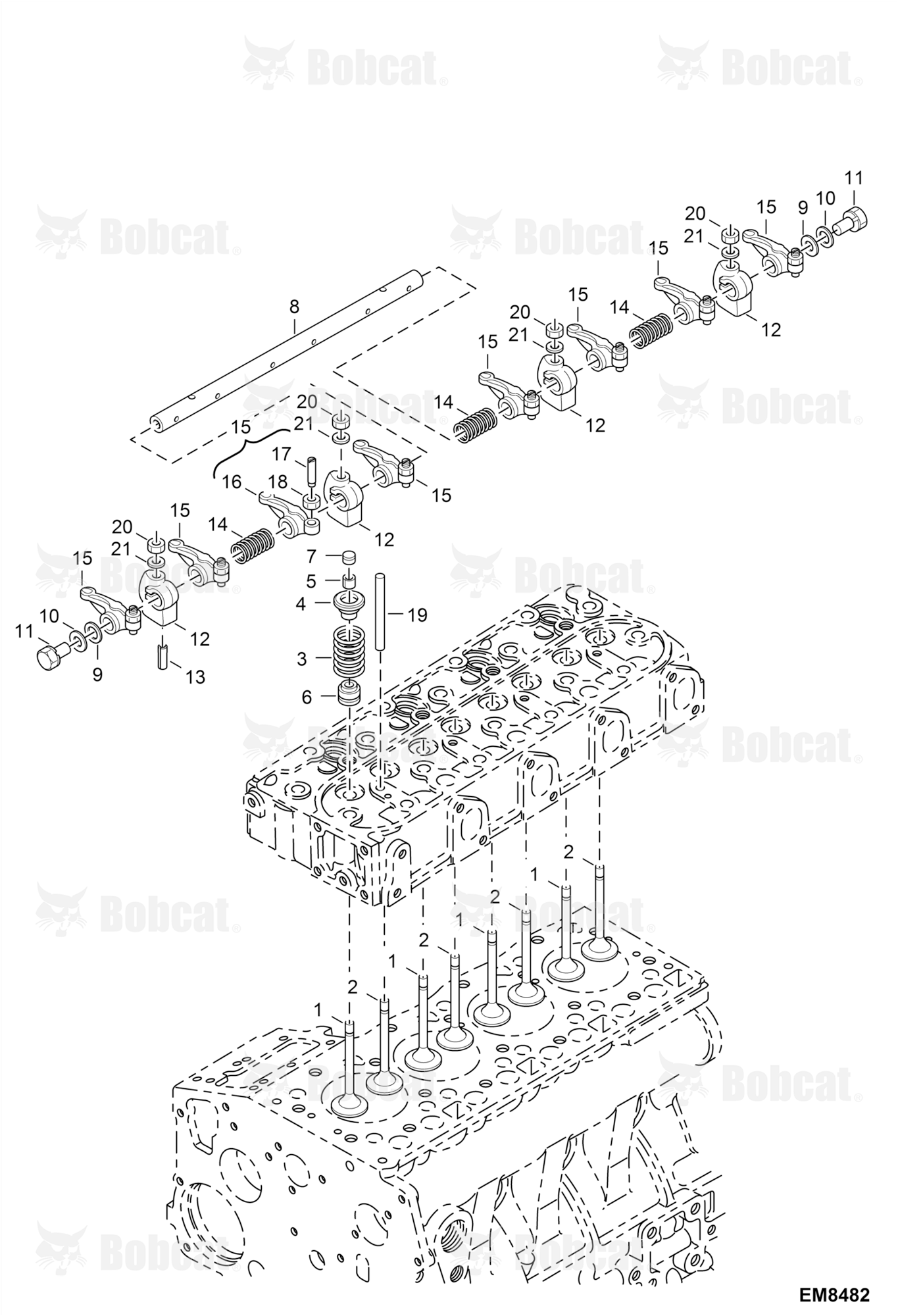 Valves & Rocker Arm