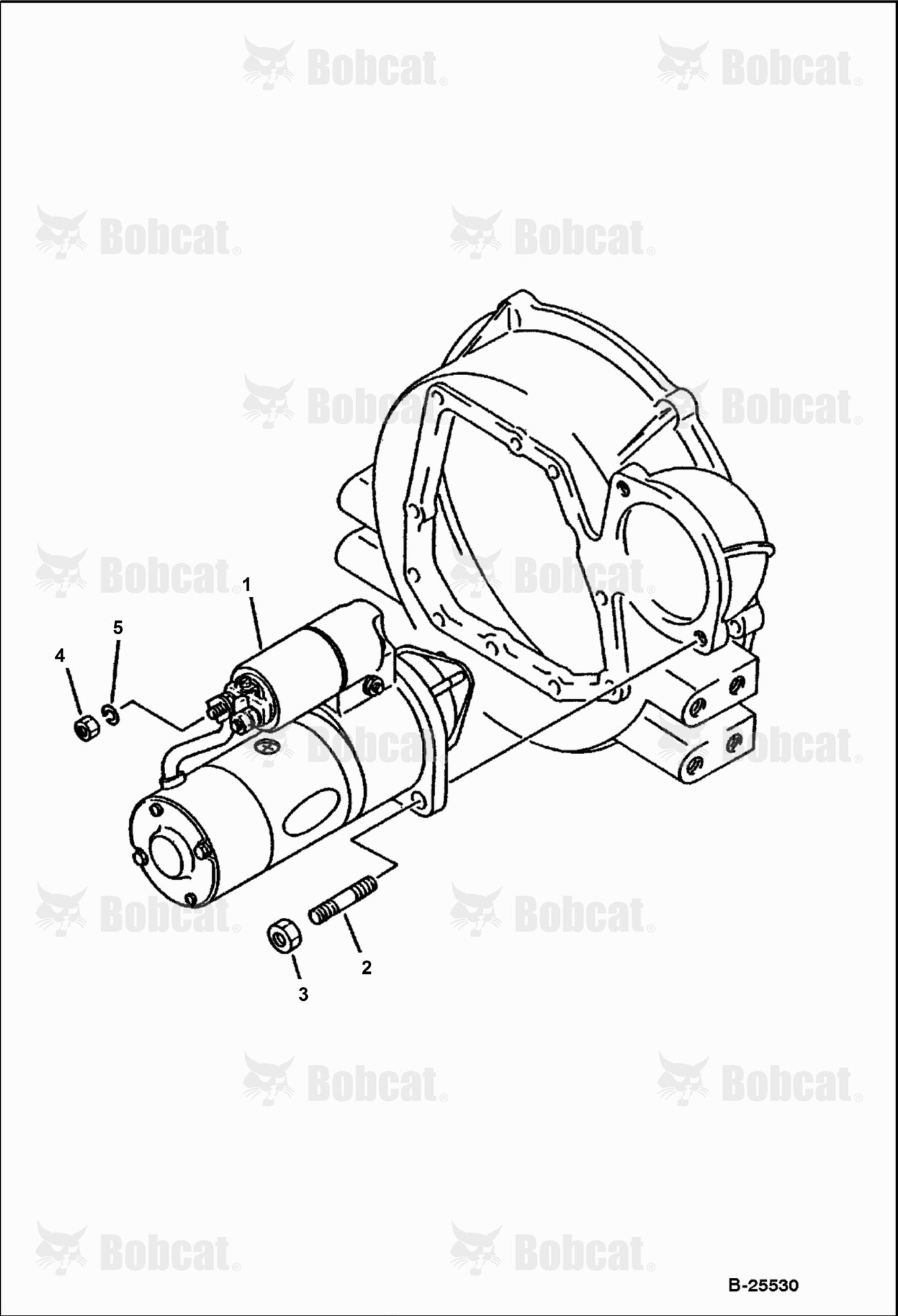 Starting Motor and Mounting