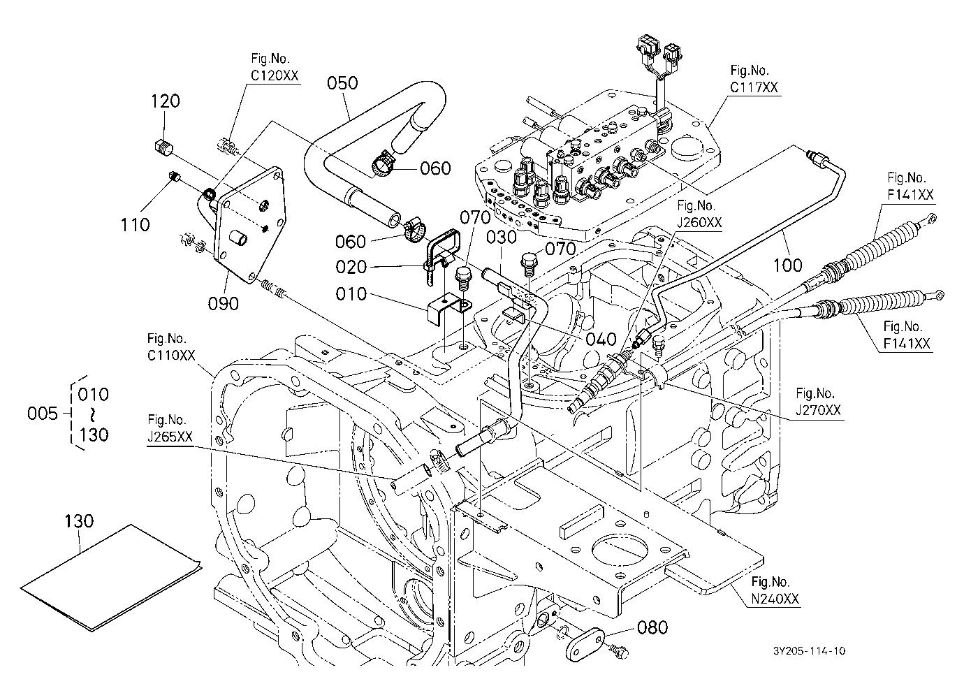 Oil Lubrication Pipe Kit [Except [Dtsc]] [Option]