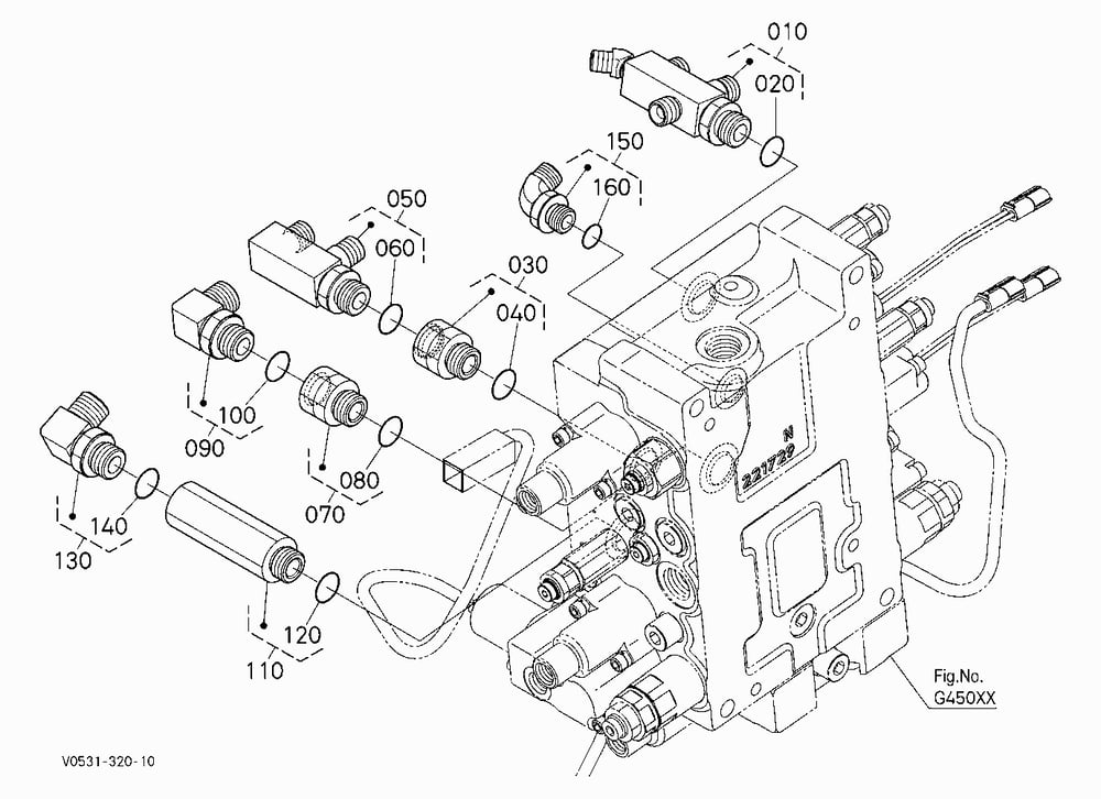 CONTROL VALVE (LEFT) (CENTER UPPER) [SHOCKLESS RID
