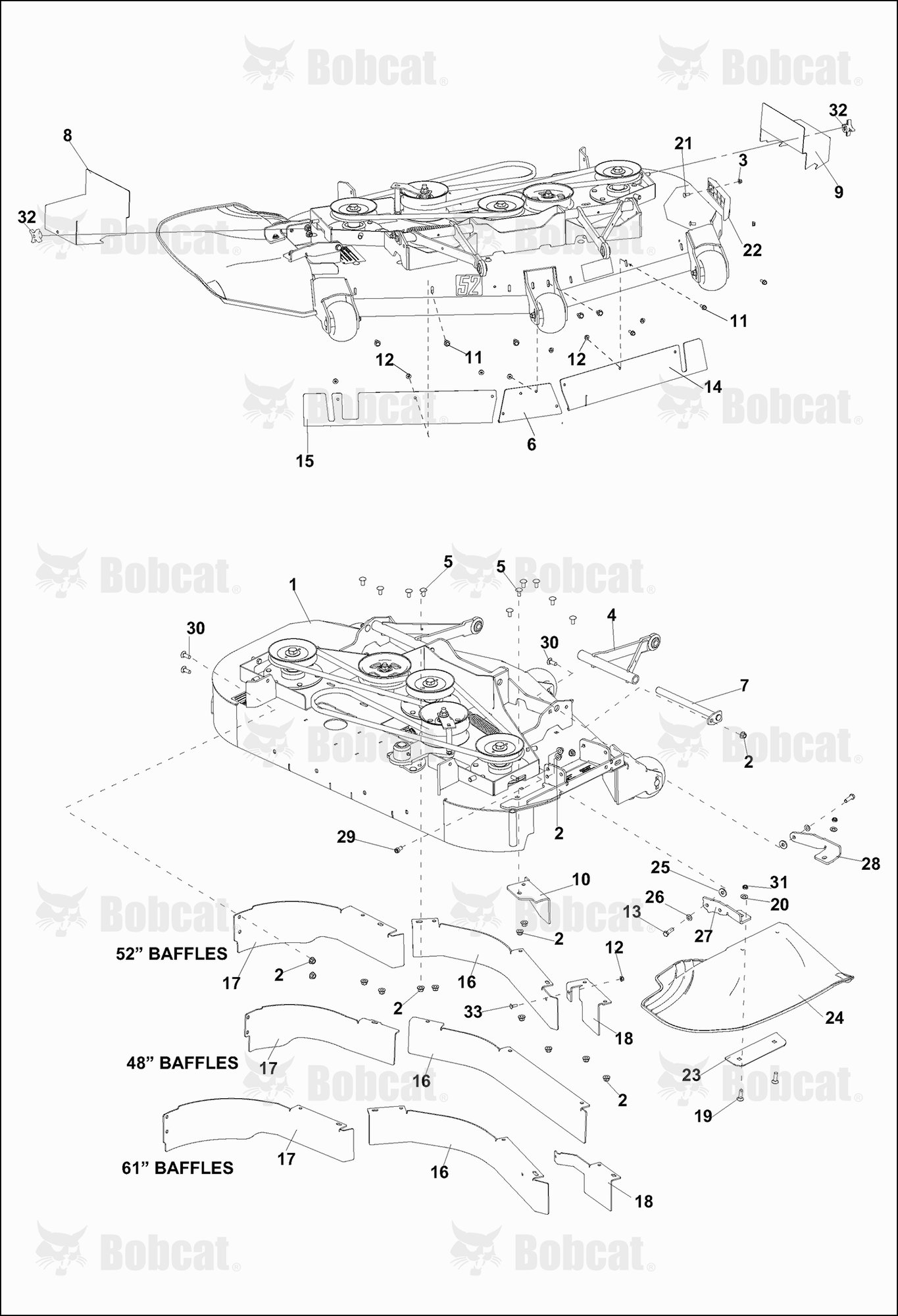 CHUTE, Baffles & Edges ASSY