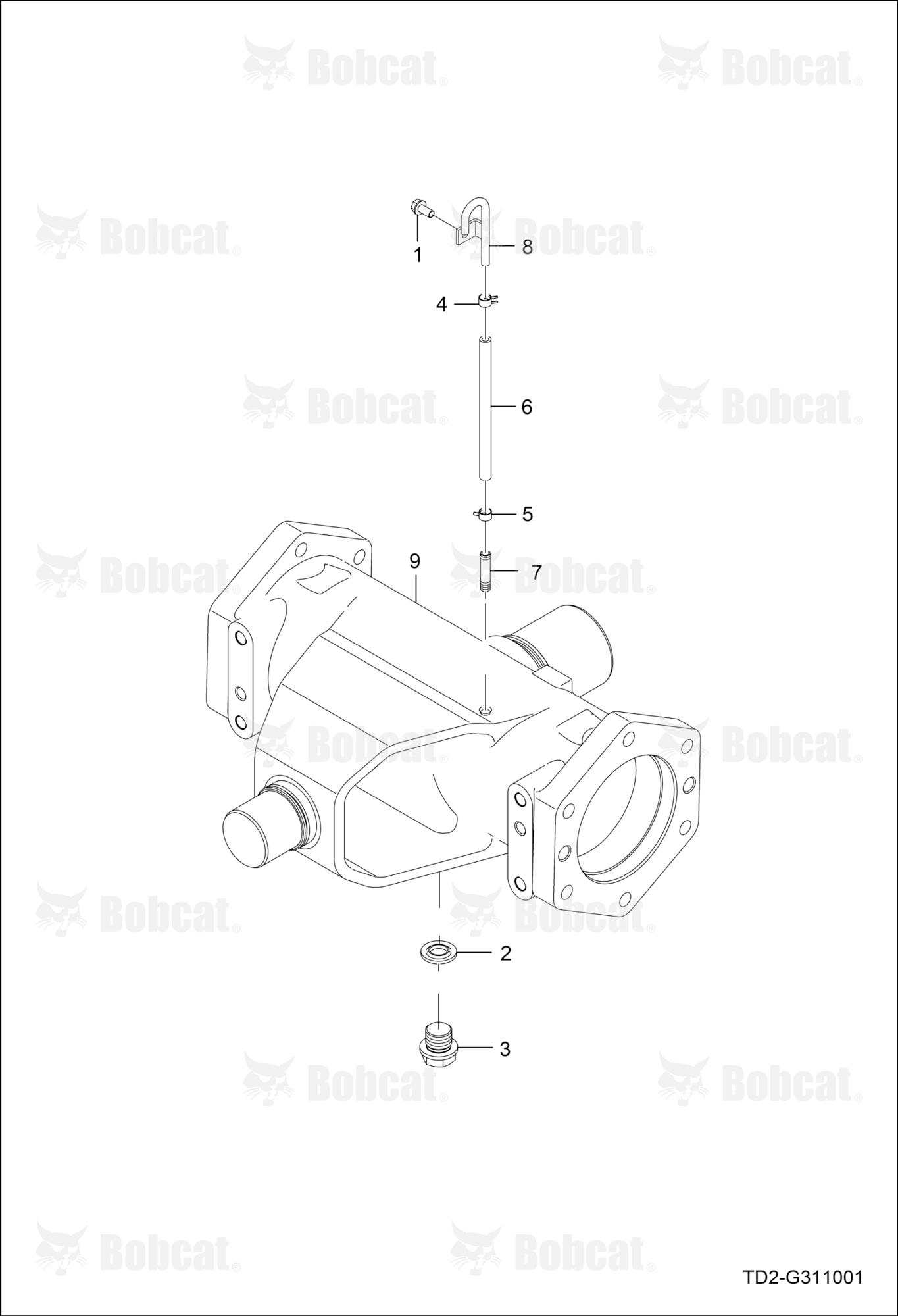 Front Axle Support Group
