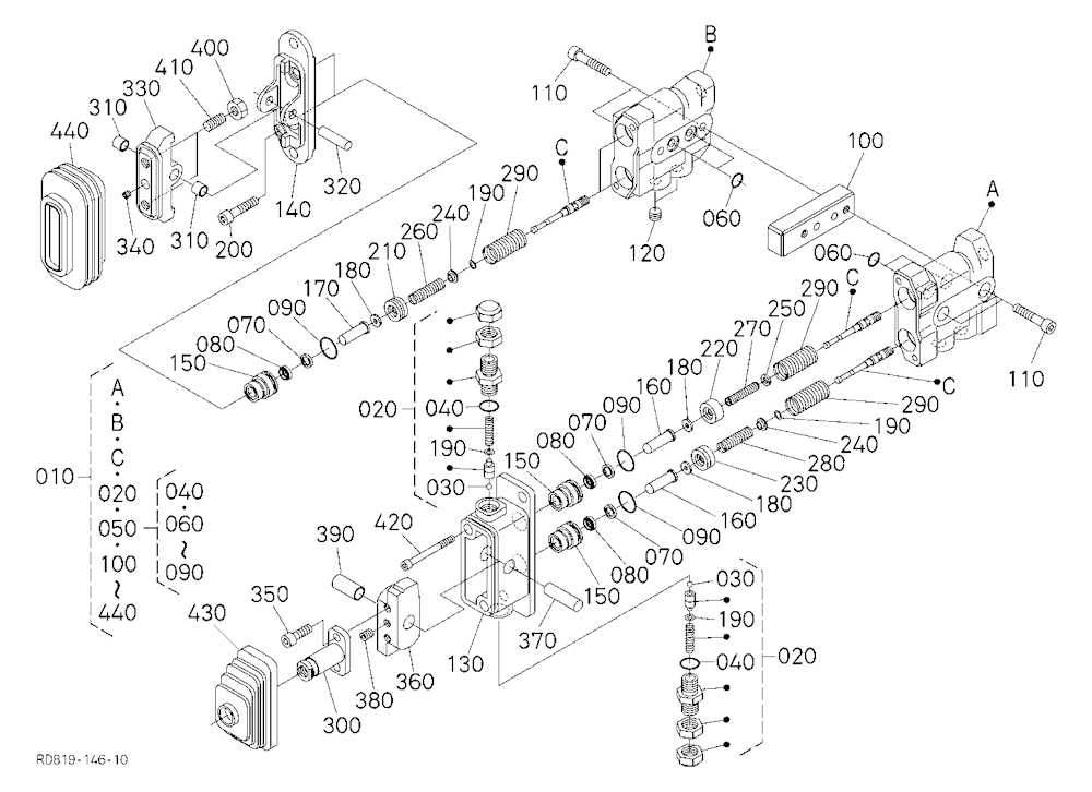Pilot Valve (Blade) [Component Parts] [Angle Blade