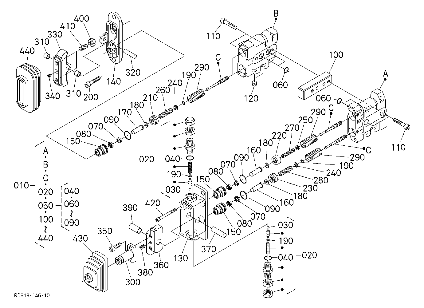 Pilot Valve (Blade) [Component Parts] [Angle Blade