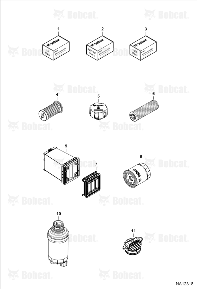 Maintenance Items (Scheduled Maintenance) (Canister Cooling Fan Filter)