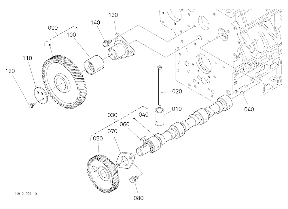Camshaft And Idle Gear Shaft