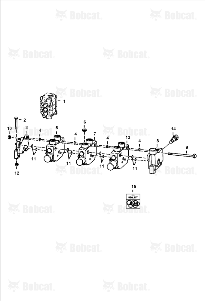 Hydraulic Control Valve (Gresen CS) 501811001 - 501814999