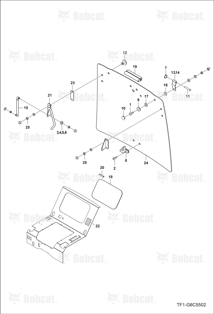 Rear Glass Group