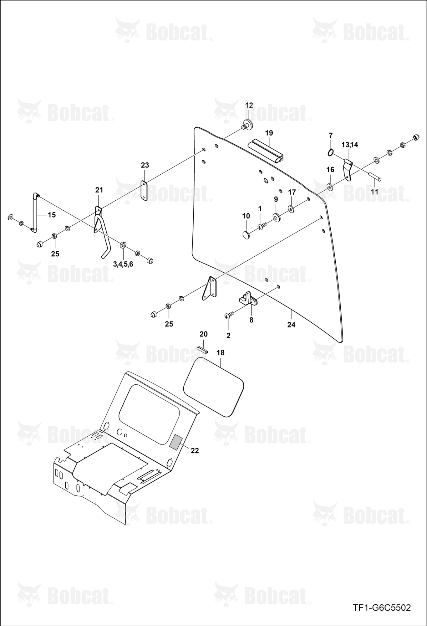 Rear Glass Group