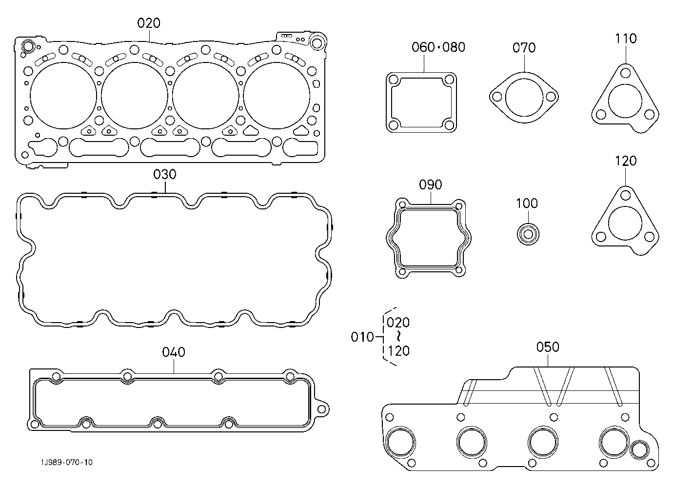 Upper Gasket Kit