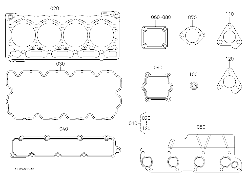 Upper Gasket Kit