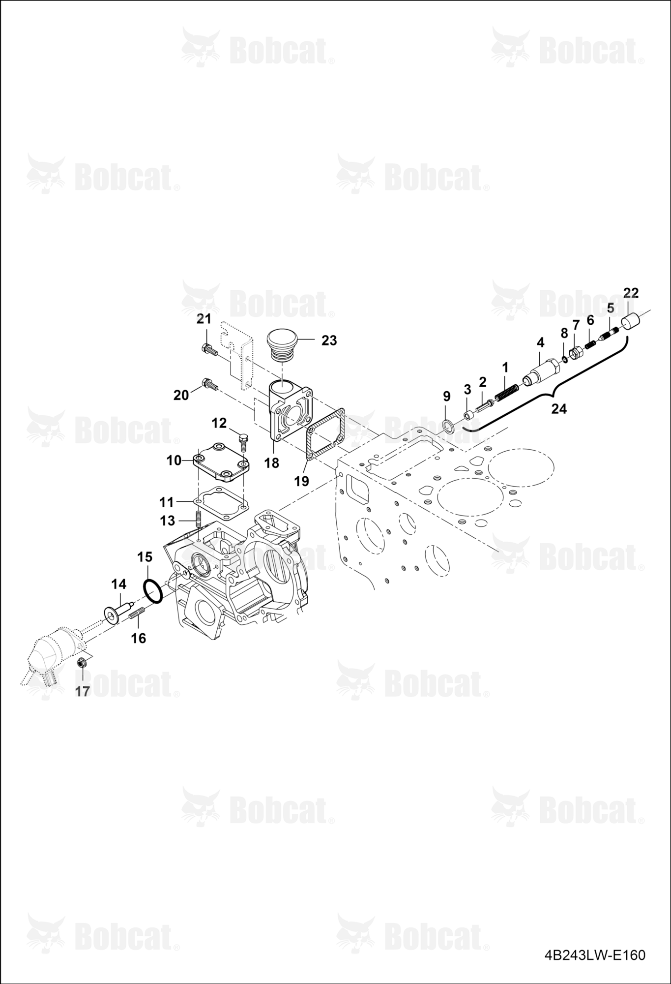 Engine Speed Control (Engine Stop Lever)