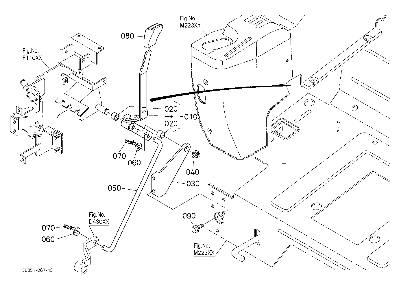 Range Gear Shift Lever