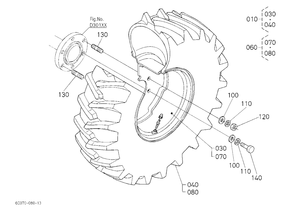 Rear Wheel(12.4-16)